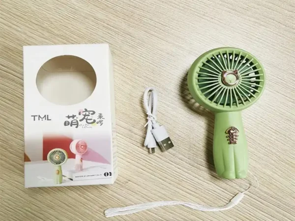 Rechargeable mini fan