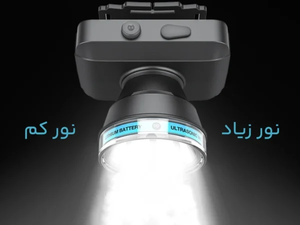 چراغ هدلایت DP-7228A حالت های نوری