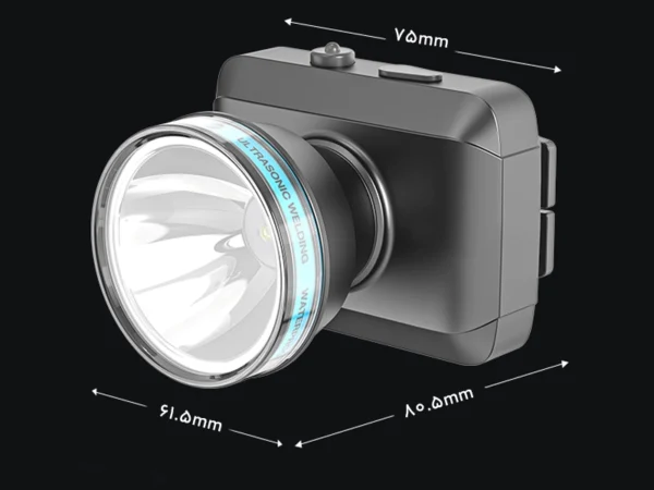 چراغ هدلایت DP-7228A اندازه